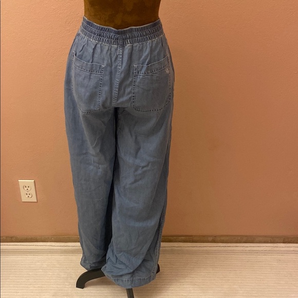 LAUREN Casual Blue Drawstring Pants - Picture 3 of 12